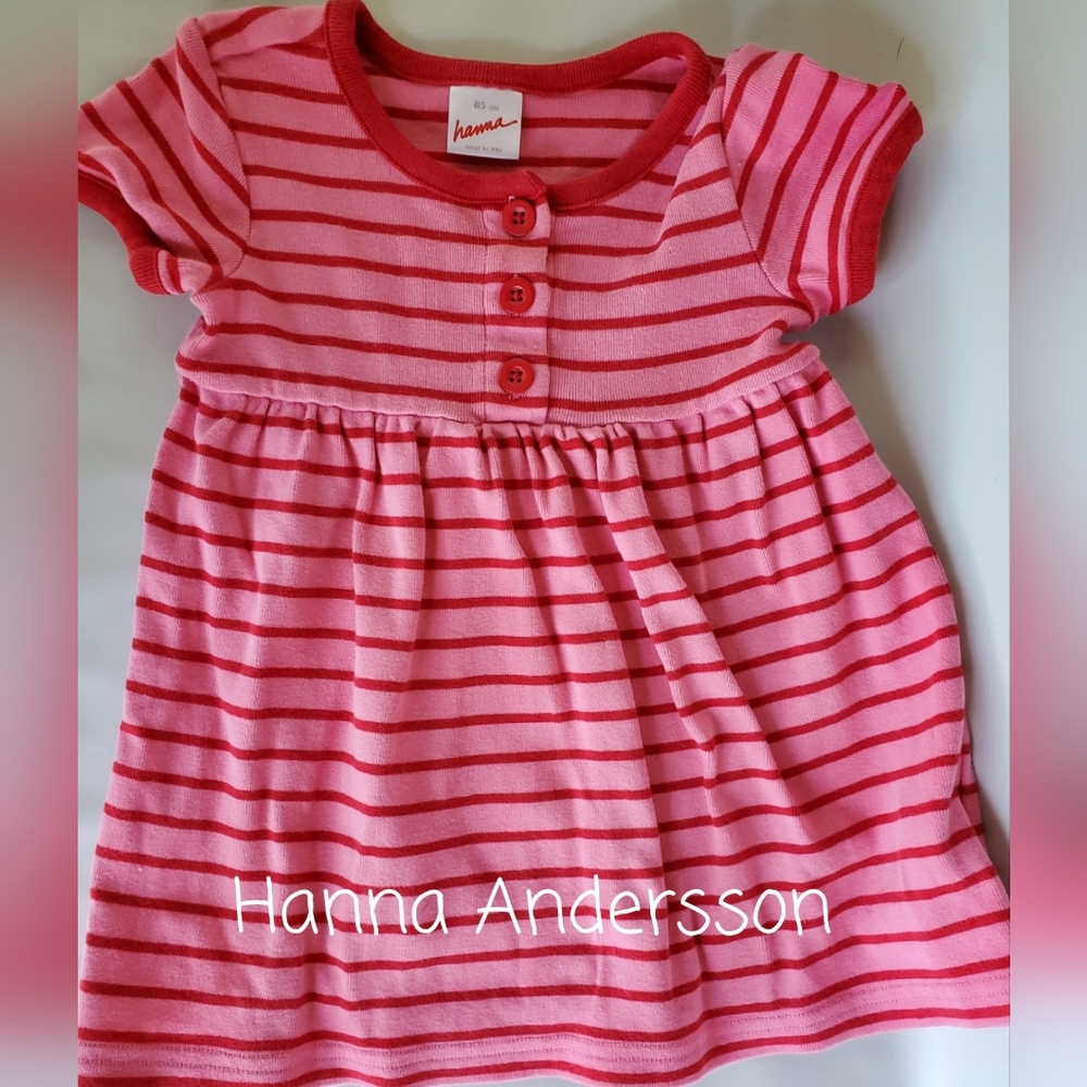 HANNA ANDERSSON COTTON DRESS, SIZE 2 (85)